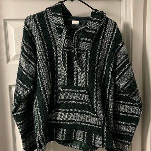 Mexico Style Knit Hoodie